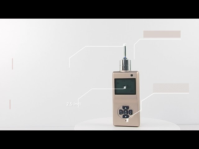 중국 ES20B portable gas detector for NO2 , 0-20ppm, with sound light vibration alarm system 판매