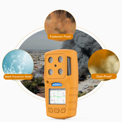 PID 감지기 0-100ppm Voc CH4 0.7W는 가스 감시자를 골라냅니다