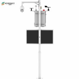 0~500μg/m3 PM2.5 측정 범위 공기 모니터링 스테이션 NO2 측정 매개 변수