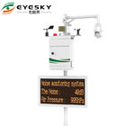 ES80A-Y8 저가 온라인 대기의 질 TSP pm2.5 pm10 발견자 먼지 소음 풍속 감시자 체계
